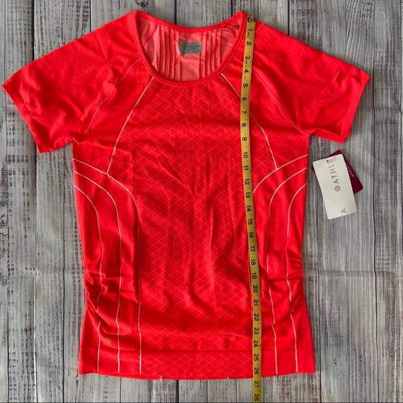 Athleta Finish Fast Line Tee Shirt.  Size XLarge. New With Tags. - Picture 8 of 11